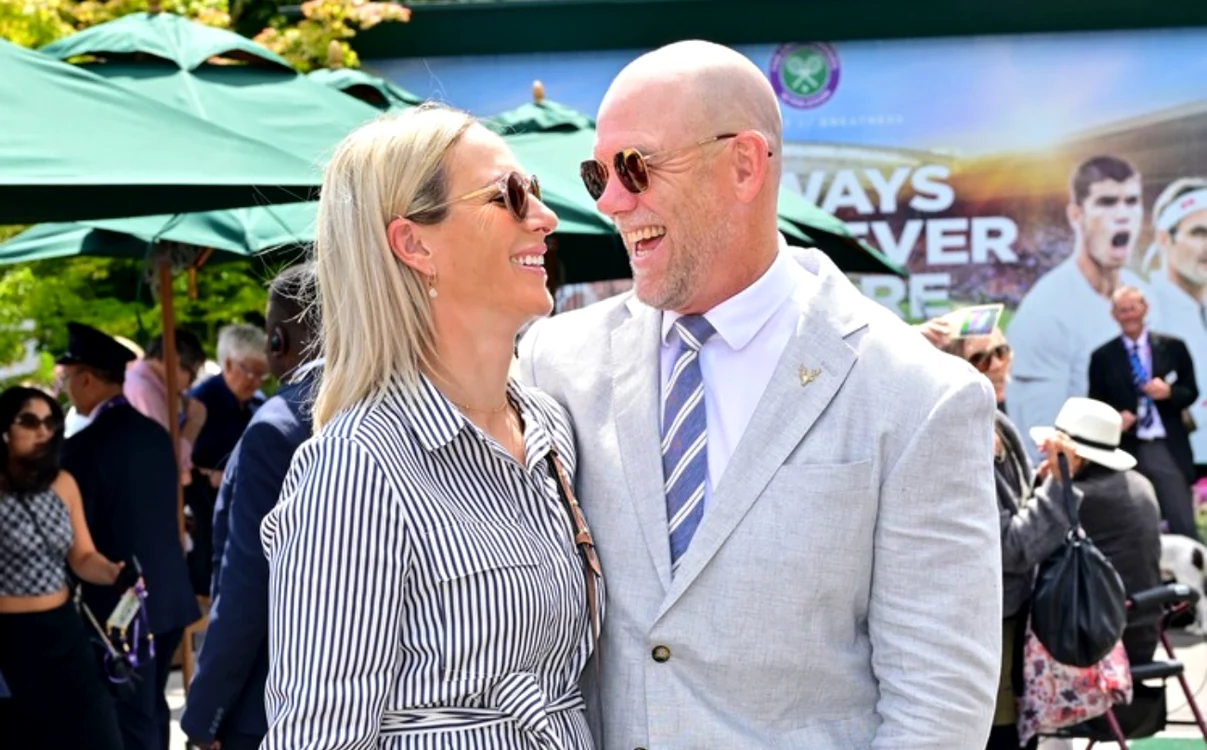 Zara Tindall și soțul Mike jpg