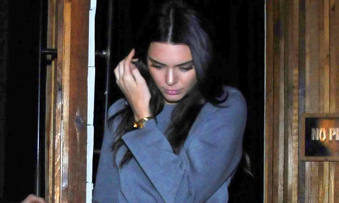 Kendall Jenner & Hailey Baldwin Party At The Nice Guy Nightclub jpeg