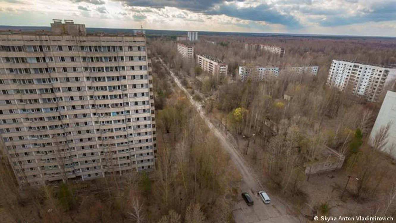 Orașul Pripiat de lângă centrala atomică Cernobâl a fost evacuat imediat după accidentul din 1986