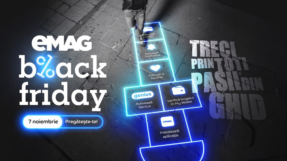 Black Friday 2025. Comenzi de peste 600 de milioane de lei în trei ore pe eMAG. Care au fost produsele vedetă