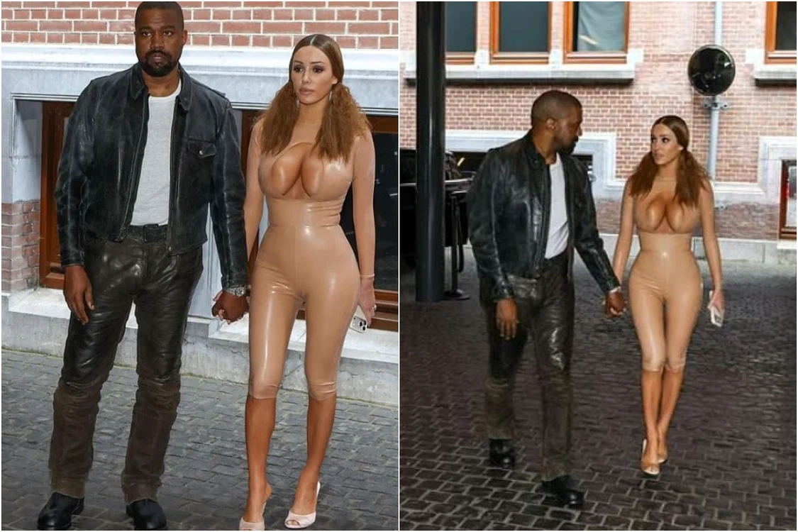 Kanye West și Bianca Censori. Foto: Daily Mail