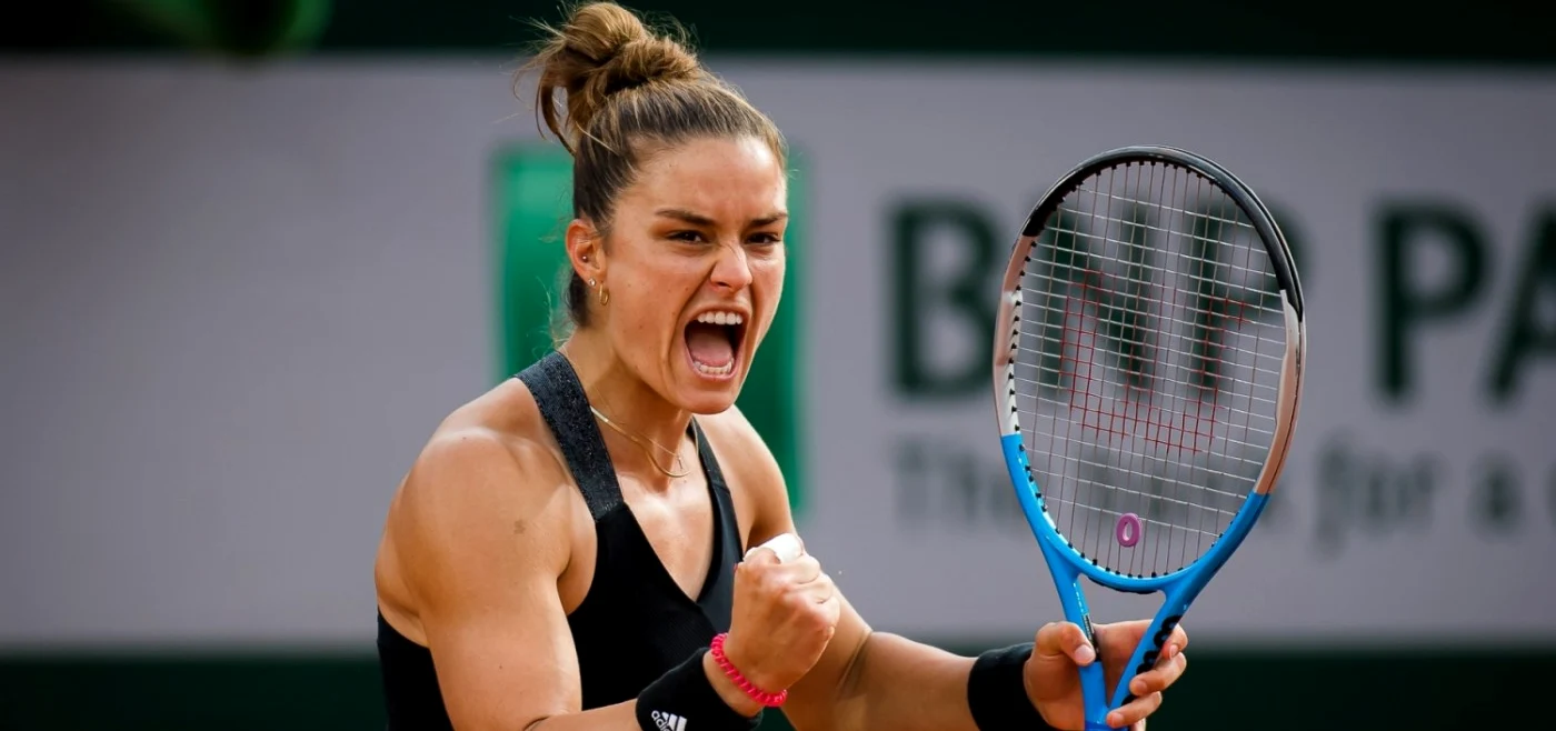 Maria Sakkari, o forță în circuitul feminin. FOTO: Arhiva Adevărul