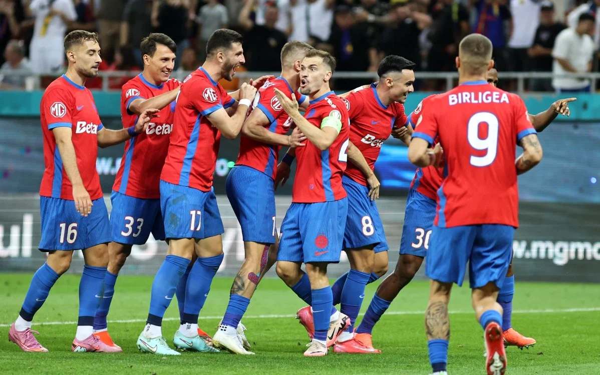 FCSB s-a calificat a doua oară în Liga Europa (FOTO: Sportpictures)