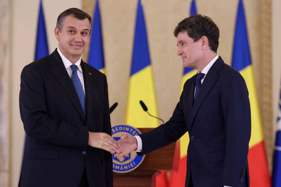 Eugen Tomac și Nicușor Dan FOTO: Inquam Photos/George Călin