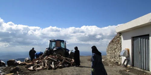 Manastirea de pe varful Romani din Horezu