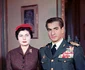 Regina Soraya a Iranului alături de soțul ei, Șahul Iranului