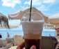 Cafea comandată pe o plajă din Grecia Foto: Forum Thasos