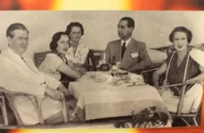 Regele Carol al II-lea și Elena Lupescu în exil, în anul 1947 