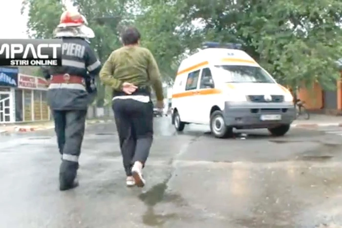 Microbuzul cu  navetiste (Fotografii: Totalimpact.ro)