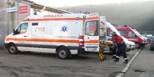 Victima a fost transportată de urgenţă la spital foto Arhivă