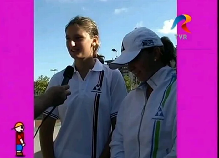 Irina Begu si Simona Halep, in 2006Foto: Doartenis.ro