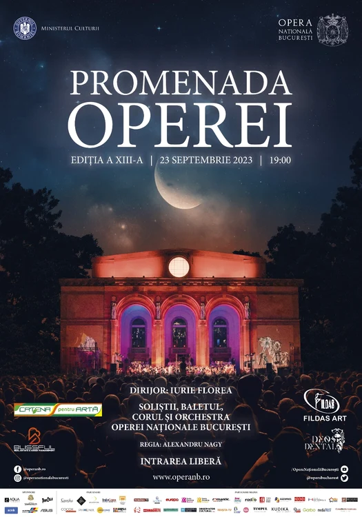 Promenada operei - afiș 