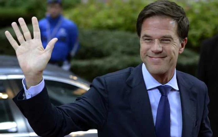 Premierul olandez Mark Rutte