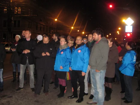 protest cluj foto