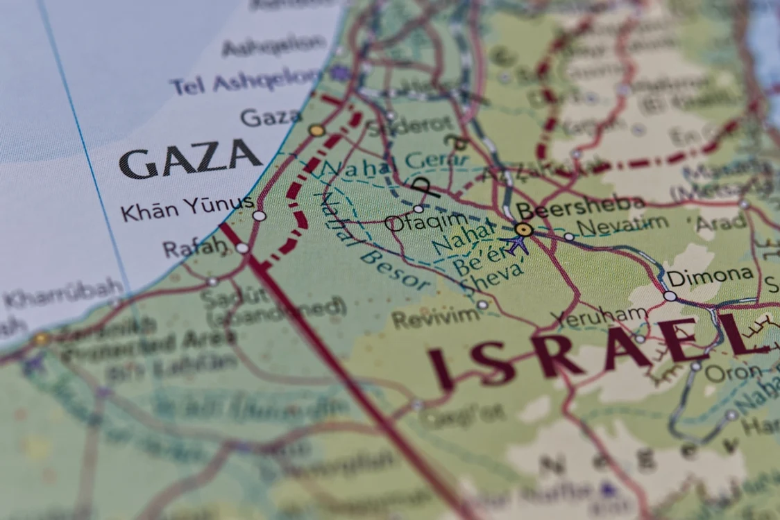 Israel și Fâșia Gaza FOTO: Below the Sky / Shutterstock (Arhivă)
