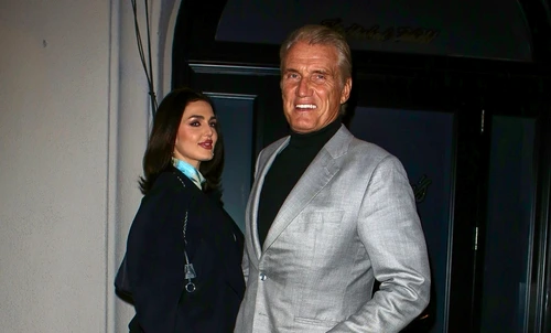 Dolph Lundgren (65 de ani), la o ieșire în oraș cu iubita Emma Krokdal (25 de ani)