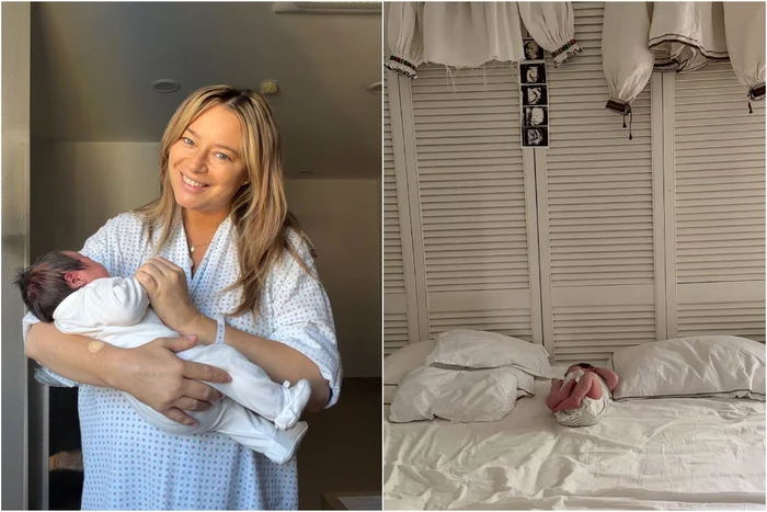 Laura Cosoi și micuța Nina. Foto: Instagram