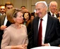 Principesa Sofia și fostul președinte Emil Constantinescu la recepția oferită de Ambasada Japoniei la București. FOTO: Daniel Angelescu, Casa Majestății Sale