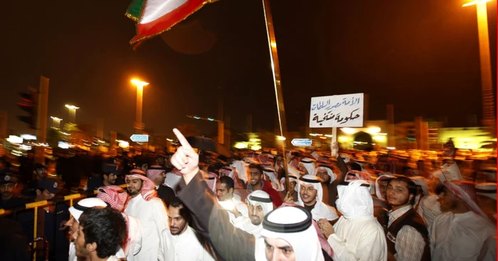 Protestatari kuweiteni cerand demisia Guvernului FOTO Reuters