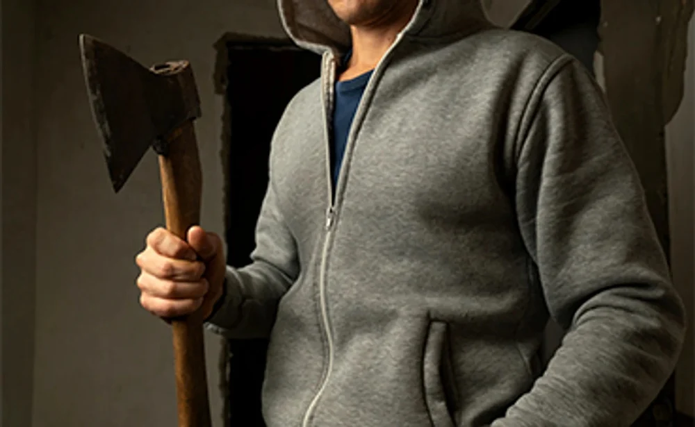 Atac violent pe o stradă din Brăila: un tânăr de 21 de ani, fugărit și lovit cu toporul