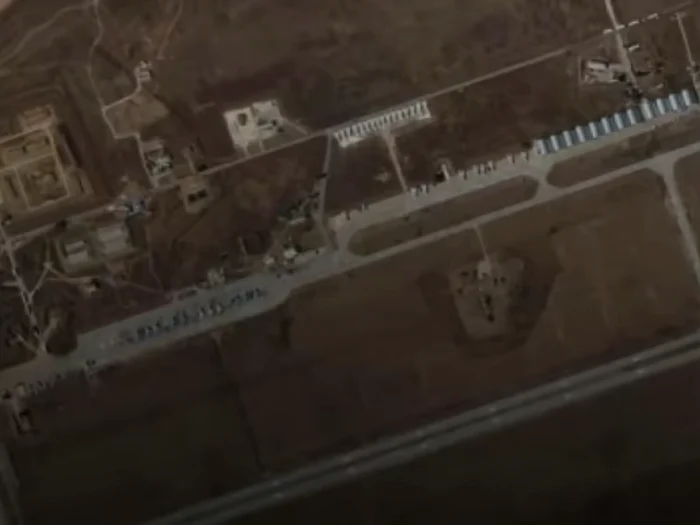 Două avioane de vânătoare rusești, distruse de forțele ucrainene pe un aerodrom din Volgograd