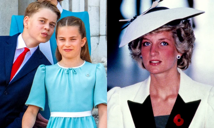 Prințesa Diana, Prințesa Charlotte și Prințul George  foto   Profimedia jpg