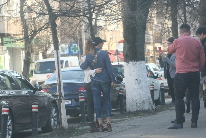 Anamaria Prodan a fost oprită de fani în Dorobanţi