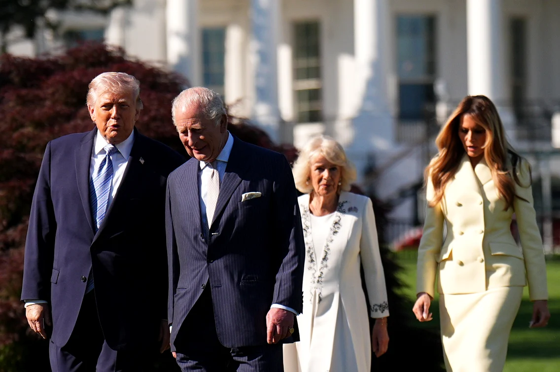 Regele Charles, primit de Trump la vizita în SUA FOTO Profimedia 