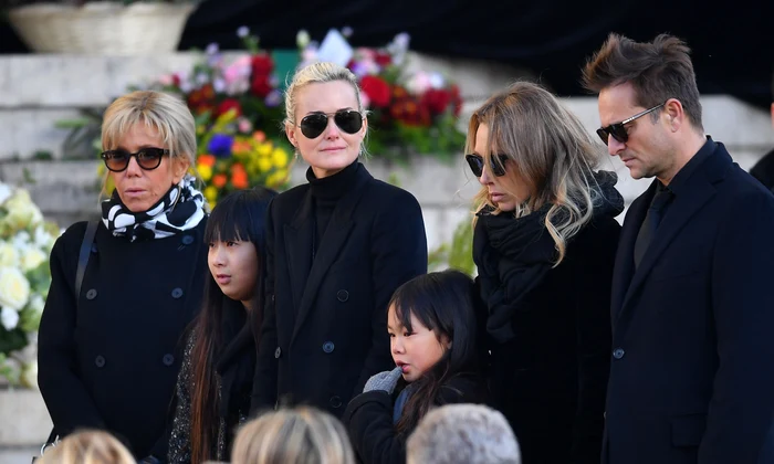 Popular tribute organized in memory of French Singer Johnny Hallyday Paris jpeg