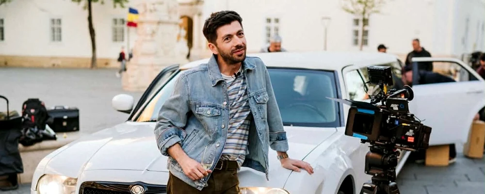 Mircea Bravo a început filmările la Băiat de milioane foto: arhiva personală 