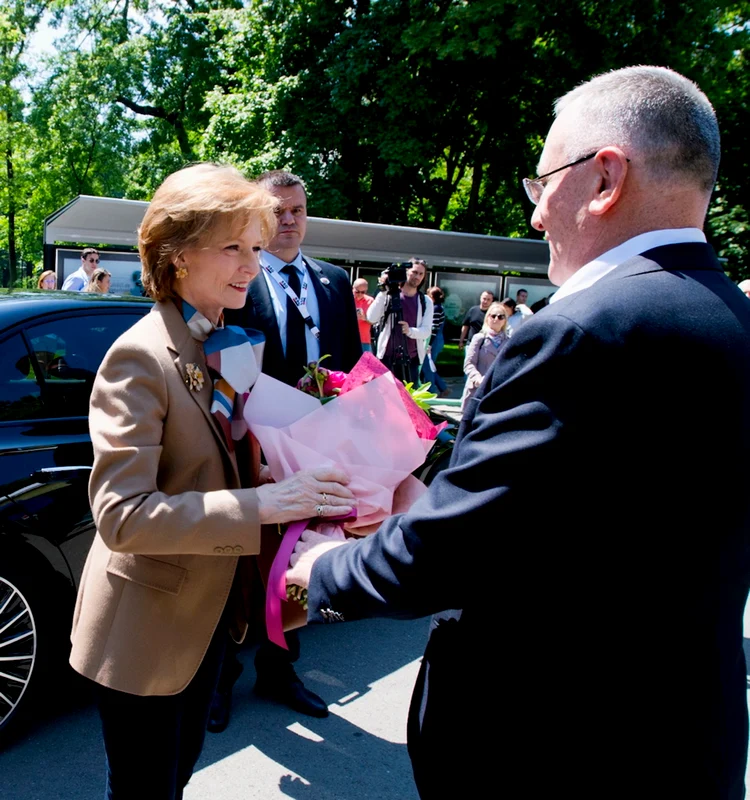 Majestatea Sa Margareta la Zilele Horticulturii Bucureștene 2025. FOTO: Daniel Angelescu, Casa Majestății Sale