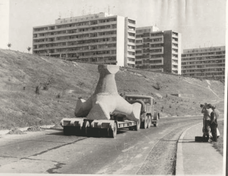 Povestea stabilopodului, blocul de beton sub formă de stea, invenția inginerului român Mircea Ulubeanu 