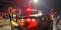 Imagini de la accidentul rutier din Olt în care a murit primarul din Grădinari Mihai Ioana Foto Amator