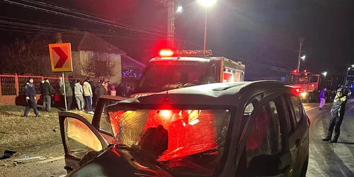 Imagini de la accidentul rutier din Olt în care a murit primarul din Grădinari Mihai Ioana Foto Amator