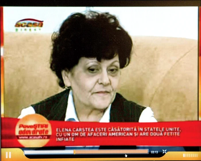 Profira Cârstea are 73 de ani și locuiește cu fiica cea mică, OfeliaCAPTURĂ: ACASĂ