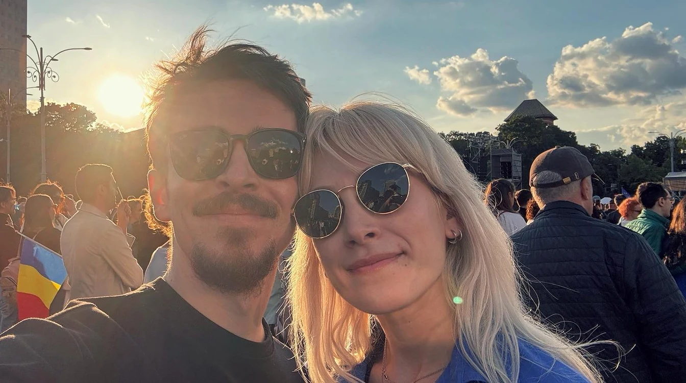 Andrei Leonte și Laura. Foto: social media