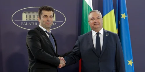 Primire prim-ministru Bulgaria - Kiril Petkov - Nicolae Ciucă - 29 apr 2022 / FOTO Inquam Photos / George Călin