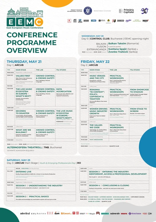 Program EEMC 2026. FOTO EEMC