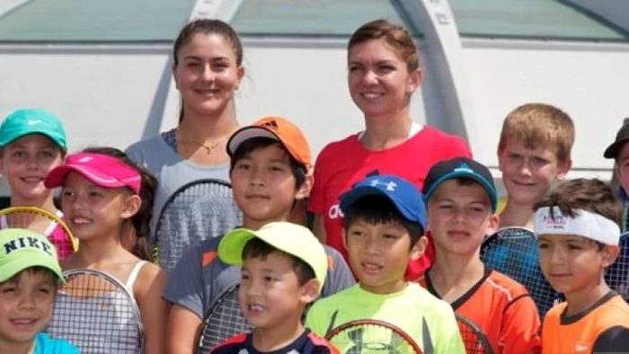 Bianca Andreescu şi Simona Halep