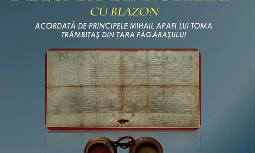 Exponatul lunii la MNIR: Diploma de înnobilare cu blazon (1663) jpeg