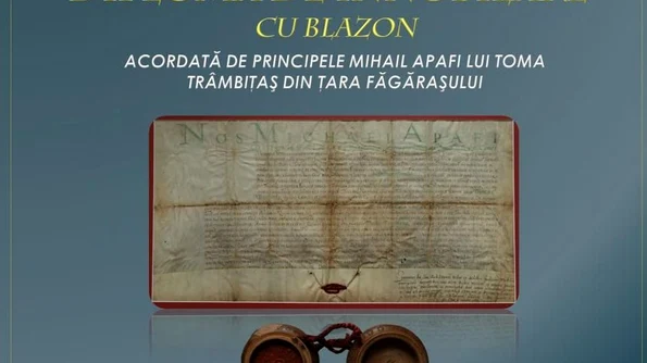 Exponatul lunii la MNIR: Diploma de înnobilare cu blazon (1663) jpeg