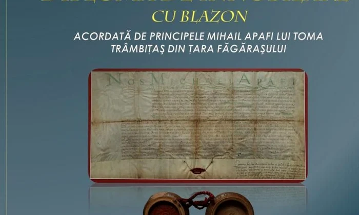 Exponatul lunii la MNIR: Diploma de înnobilare cu blazon (1663) jpeg