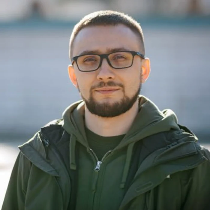 Serghii Sternenko, naţionalist ucrainean care scapă de o tentativă de asasinat FOTO: X