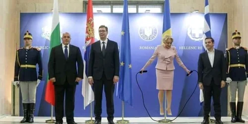  Viorica Dăncilă - reuniunea cvadrilaterală FOTO Facebook