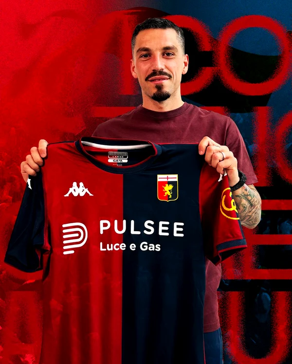 Nicolae Stanciu s-a înțeles cu Genoa pentru următorii doi ani. Foto X/ Genoa CFC