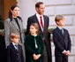 India Casiraghi, Maximilian Casiraghi, Tatiana Santo Domingo, Sacha Casiraghi și Andrea Casiraghi. FOTO: Profimedia