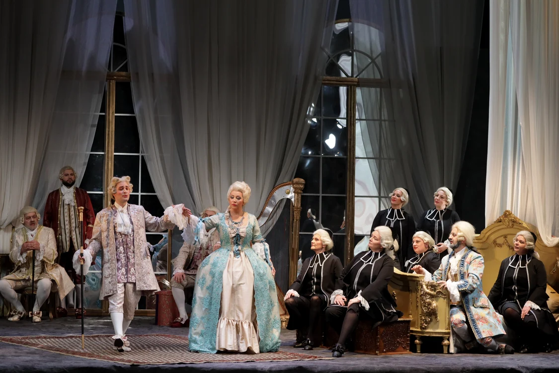 Scenă din „Manon Lescaut”      