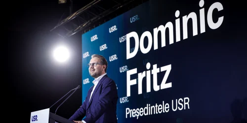 Președintele USR, Dominic Fritz FOTO: USR