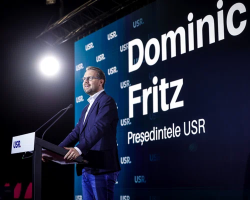 Președintele USR, Dominic Fritz FOTO: USR