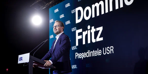 Președintele USR, Dominic Fritz FOTO: USR